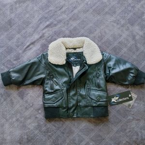 Toddler Leather Jacket Unisex